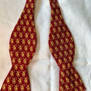 Josh Bach silk bow tie